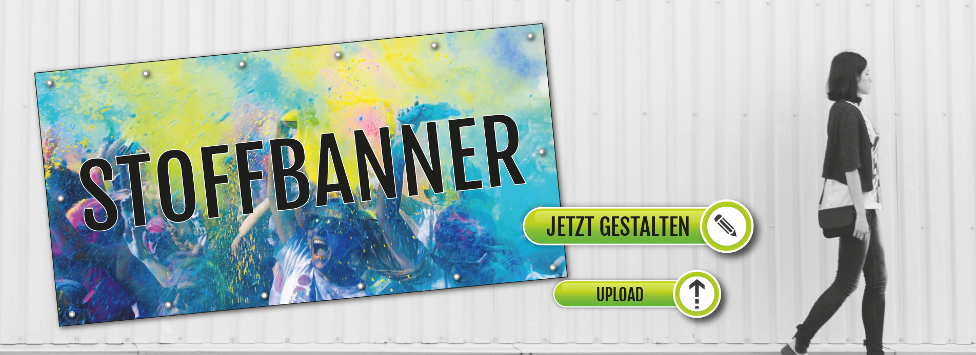 Stoffbanner | Textil Banner |Stoffbanner drucken | Bestpreis!